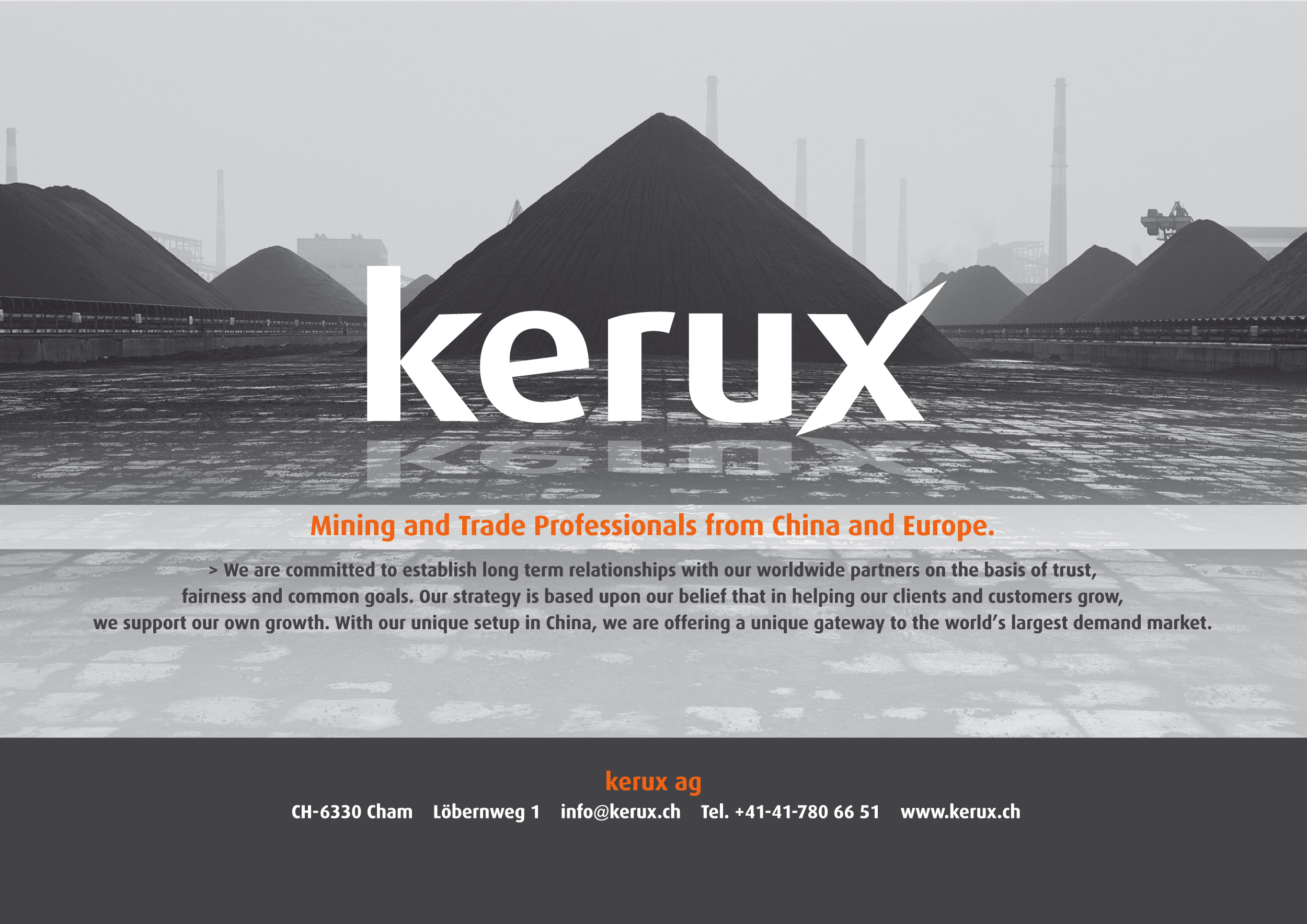 kerux - Mining and Trade Professionals from China and Europe